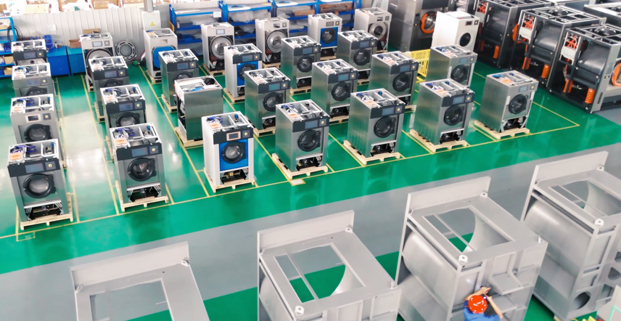 Pengiriman Peralatan Laundry Kingstar ke Timur Tengah