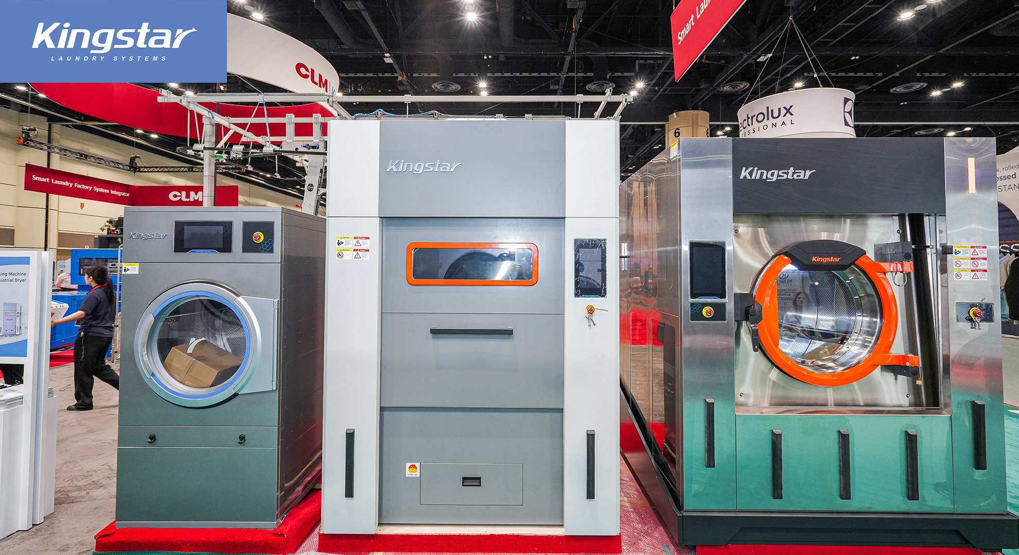 Peralatan Binatu Kingstar Meriahkan Pertunjukan Bersih 2025 dengan Teknologi Inovatif