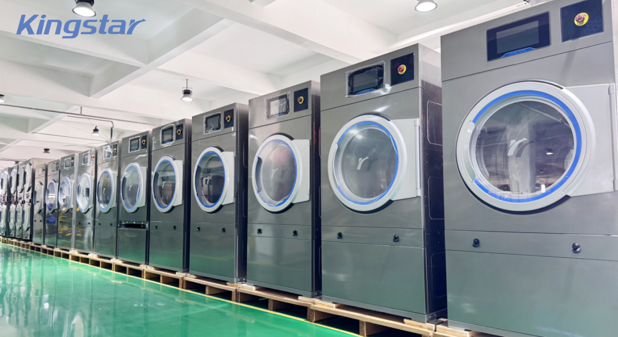 Berapa efisiensi energi mesin cuci komersial?