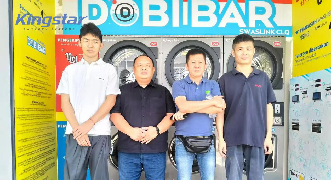 Anggaran Kecil, Peluang Bisnis Besar: Solusi Mesin Cuci-Pengering Kingstar Meningkatkan Dobi Bar Laundromat Malaysia